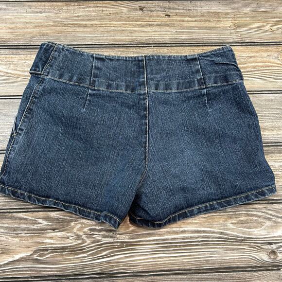 y2k xhiaration Low Rise Denim Shorts Size 5 - Picture 5 of 6